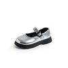 Spring and Autumn New Fashion Girls Versatile Comfortable Soft-soled Leather Shoes