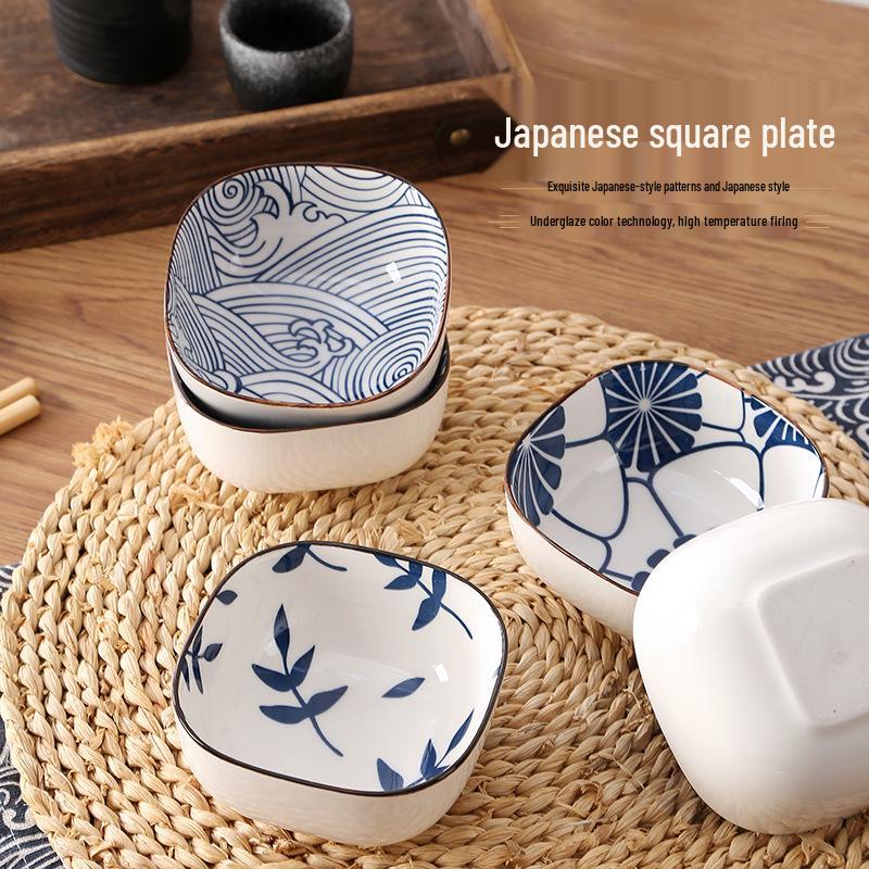 Japanese Ceramic Seasoning Dish: Perfect for Vinegar, Soy Sauce, Condiments, Pickles, Snacks, and Hot Pot.
