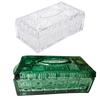 Minimalistische glazen tissuebox organizer voor aanrechtdecoratie en opbergen van kleine spullen Papieren handdoekdispenser
