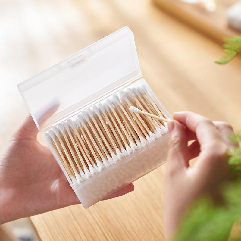 Cutii Mini de Depozitare Bețișoare de Bumbac Kit Medical Recipiente de Organizare Desktop Ace de Gămălie Cutie Acasă Bijuterii Rezistentă la Praf Cutie Plastic Diverse