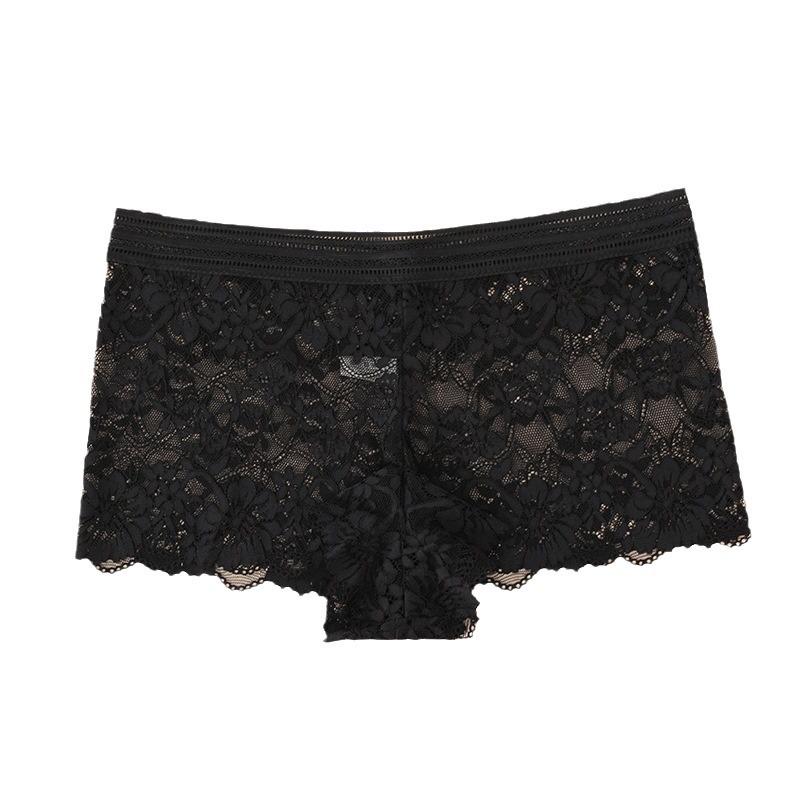Europese & Amerikaanse Naadloze IJszijde Kanten Slips voor Vrouwen - Ademend, Comfortabel, Sexy Bloemendesign
