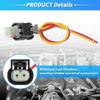 5149182AB Intake Air Temperature Sensor Connector Kit for CHRYSLER for DODGE for Jeep Replace 5149182AA/7B0906501/AX243/GT8439/EC1191