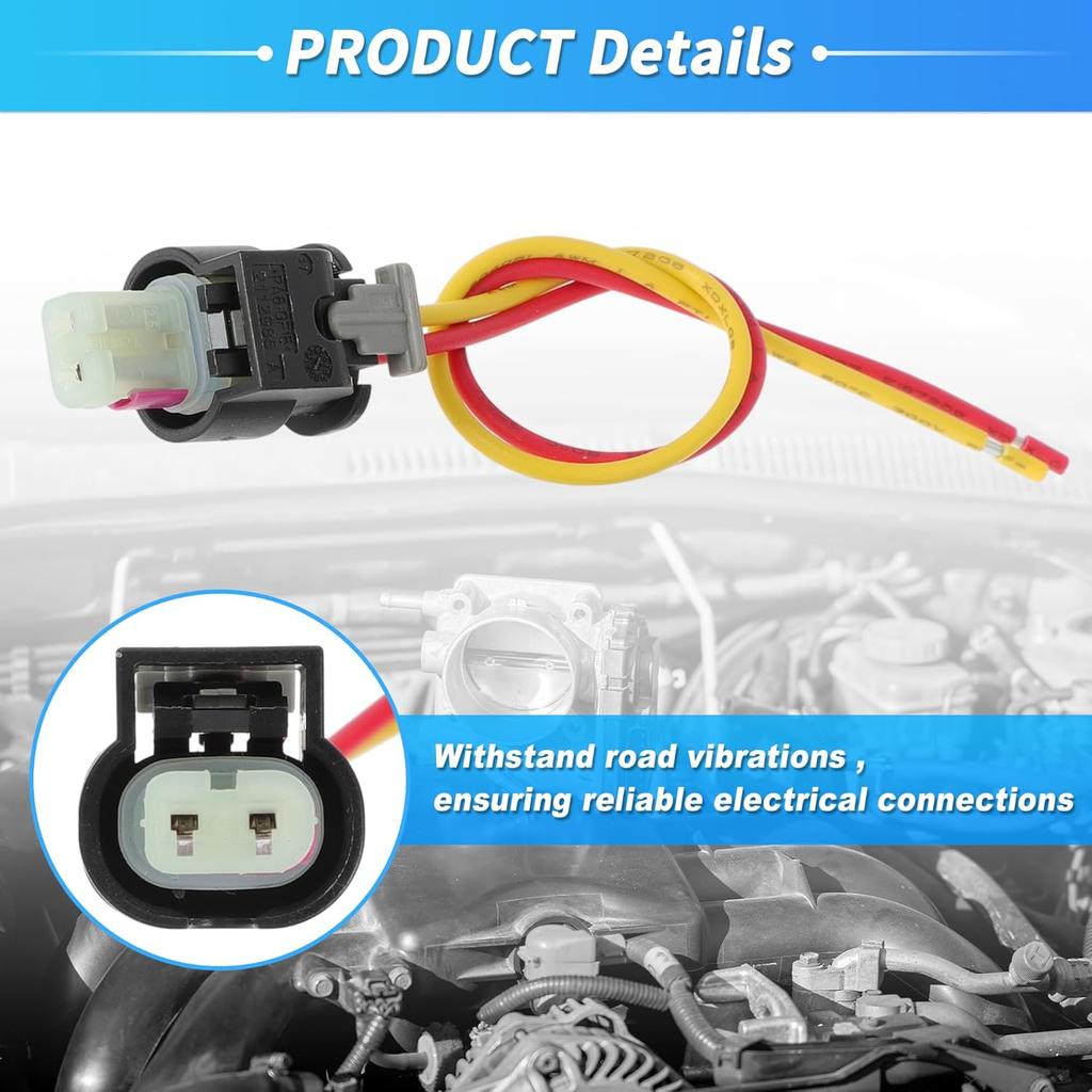 5149182AB Intake Air Temperature Sensor Connector Kit for CHRYSLER for DODGE for Jeep Replace 5149182AA/7B0906501/AX243/GT8439/EC1191