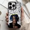 R-Rapper X-XXXTentacionS  Phone Case For iPhone17,16,15,14,13,12,11 Plus,Pro Max Candy Silver Plated Inside Cover