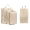4pcs/set Lightweight Travel Storage Bag Multifunctional Packing Cubes Bag  Travel Accessories