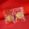 1/3Pcs Year Of The Horse Commemorative Medal 2026 Zodiac Horse Imitation Gold Foil Card Souvenir Coin Metal Crafts Gift
