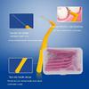 20pcs/L Box L Shape Orthodontic Toothpick Push-Pull Interdental Brush Teeth Whitening Oral Hygiene Care Tooth Picks