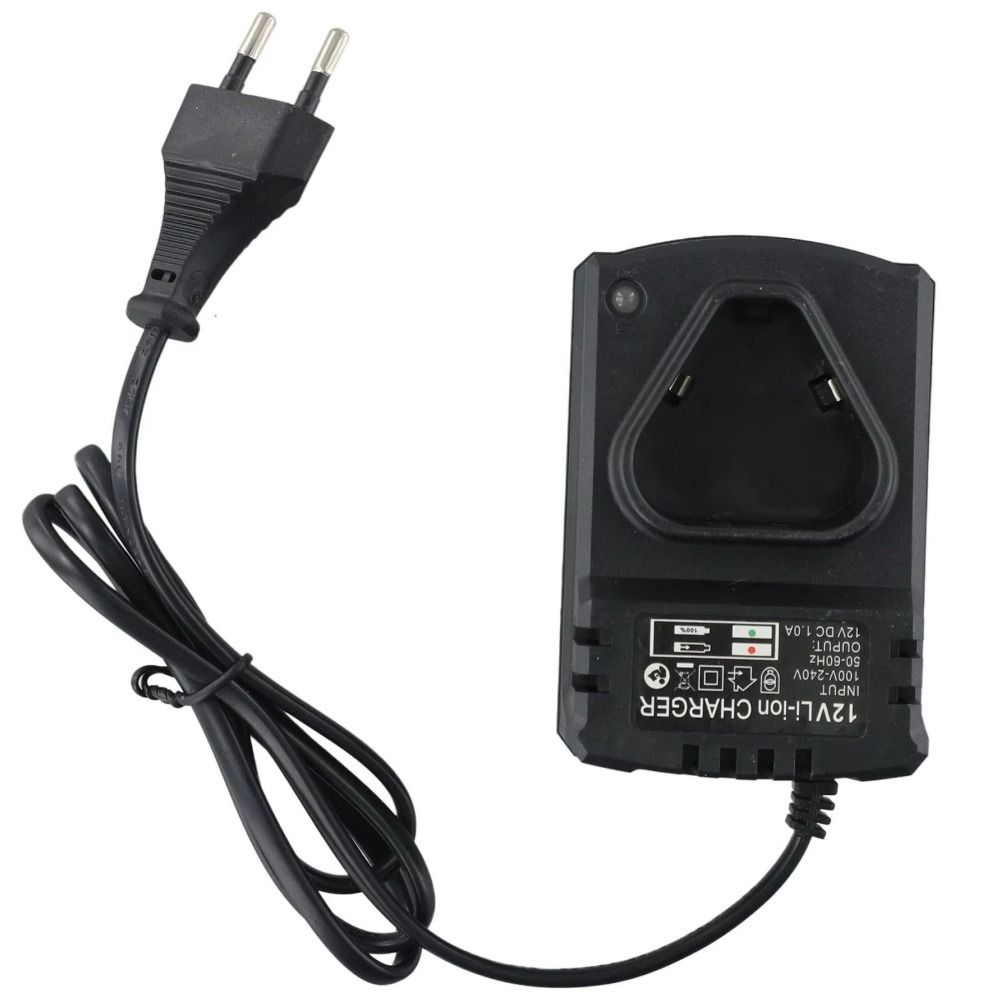 1Pcs PVC Li-ion Battery Charger 12V DC Power Tool Charger for 12V Hand Drill Electric Wrench
