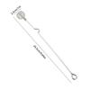 Stainless Steel Honey Dipper Honey Stirrer Multi-Purpose Mixing Spoon for Tea Cocktails Honey Stirring Rod for Syrup Jam Drinks