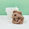 Castings Moulds Delicate Candle Mould Silicone Craft Pendants 3D Delicate Candle Molds Candle Decorations Moulds