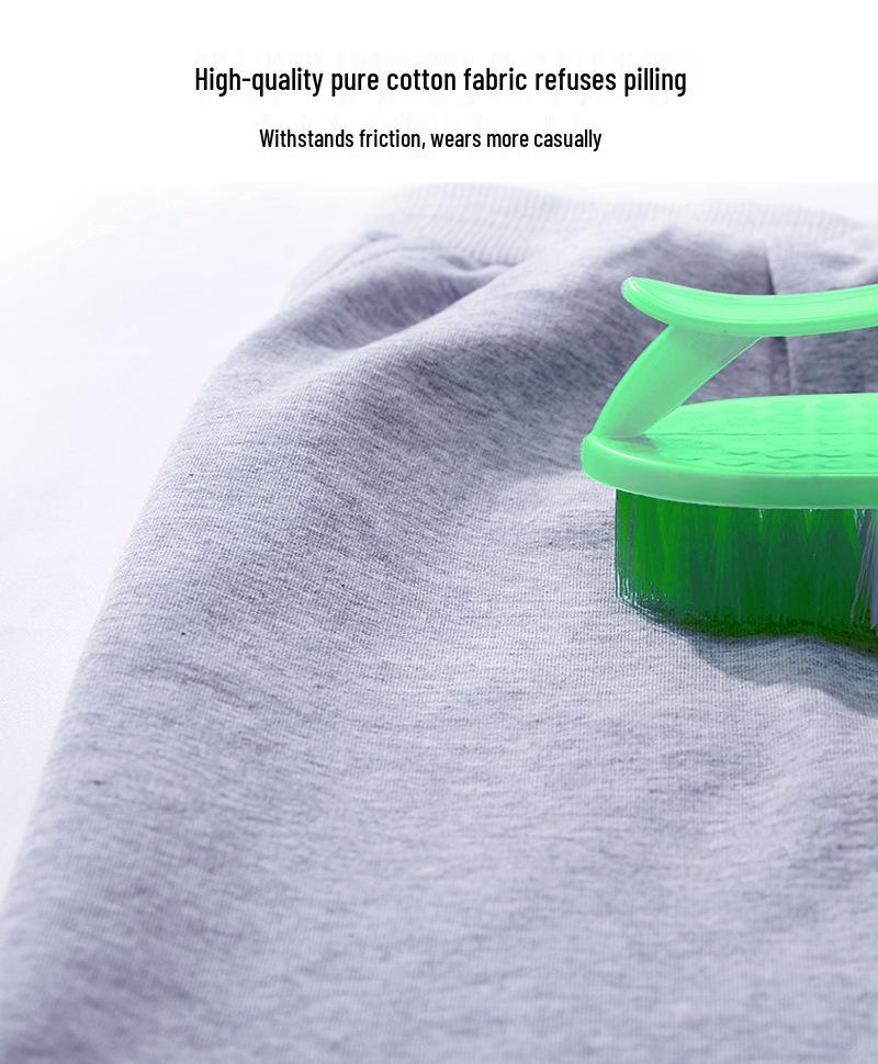 Baumwoll-Kapuzensweatshirt-Zweiteiler für Kinder, Jungen und Mädchen - Sportbekleidung für Frühling/Herbst