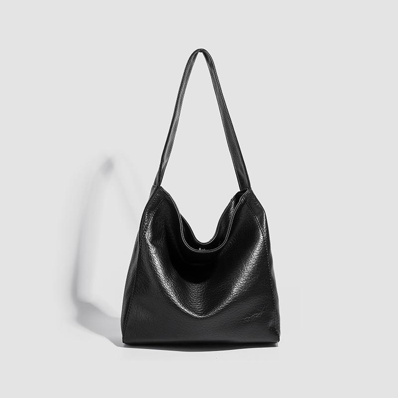 

Retro commuter large-capacity women s bag 2025 new trendy Korean version of work shopping bag high-value shoulder tote bag
