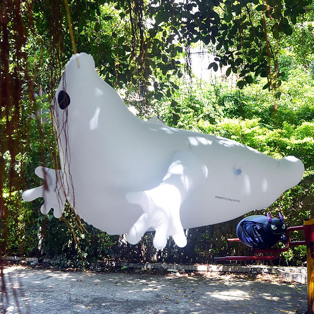 Halloween Courtyard Bar Haunted House Shopping Mall Decoration Can Hang Extra Large Thick Inflatable Ghost