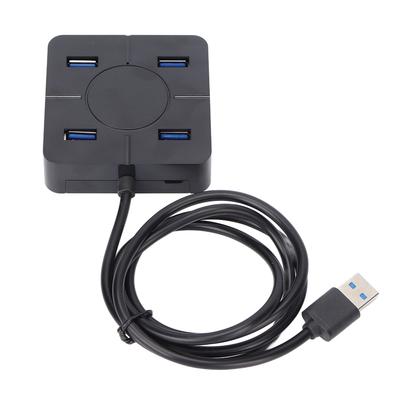 Hub 4 Port USB 2.0 480Mbps Hochgeschwindigkeitsübertragung Multifunktion Laptop-Zubehör