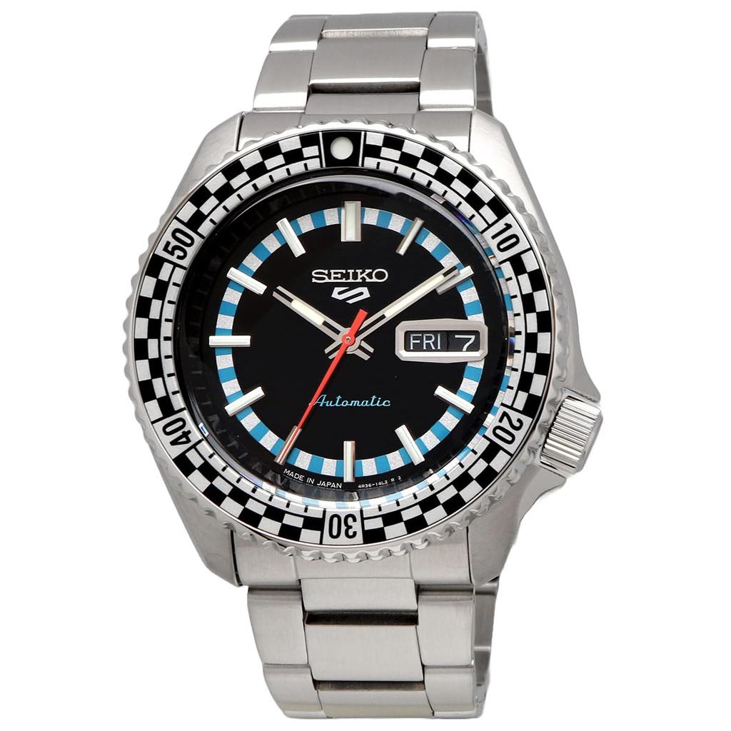 Seiko 5 Sports SKX Series Automatic Made In 2024 Special Edition Silver with Black Overseas Model Watch, Japan, SRPK67, Men's, Dial, [Used]