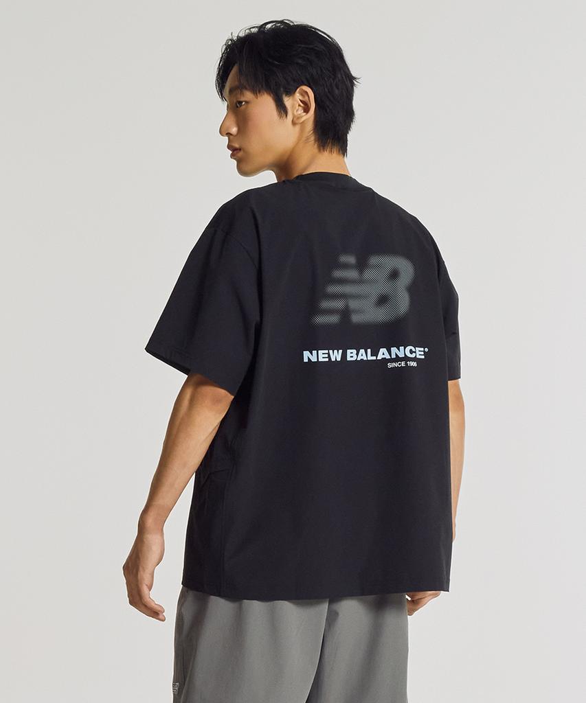 Nyuballanseu Nbneg31623 / Uni Frozen Essential Woven Short Sleeve Tee (Black)