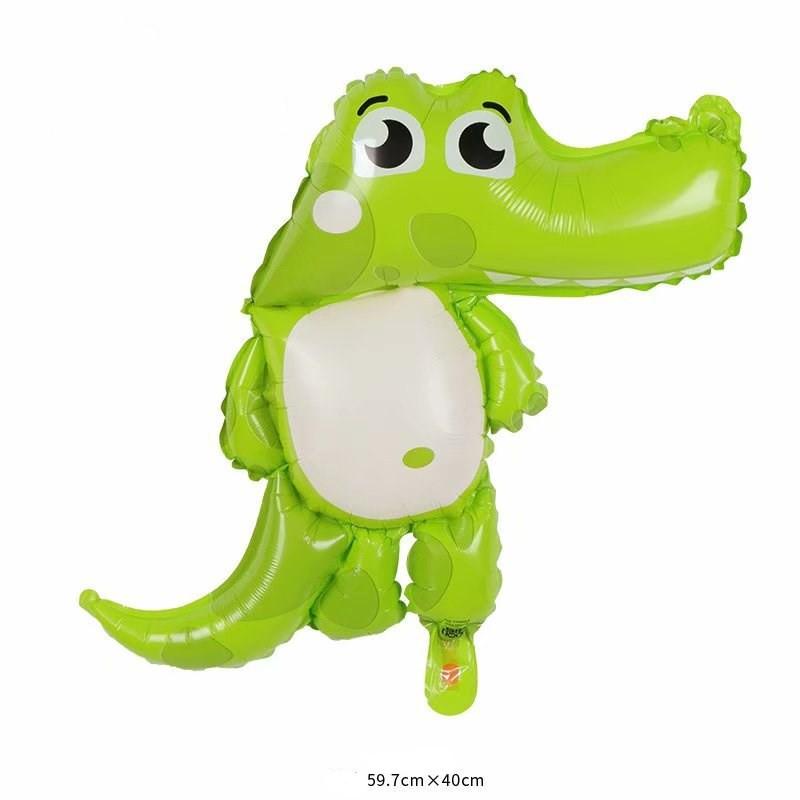 Cartoon zwierząt balon foliowy motyl dinozaur balony z helem dla dziecka dekoracje na przyjęcie urodzinowe dla dzieci