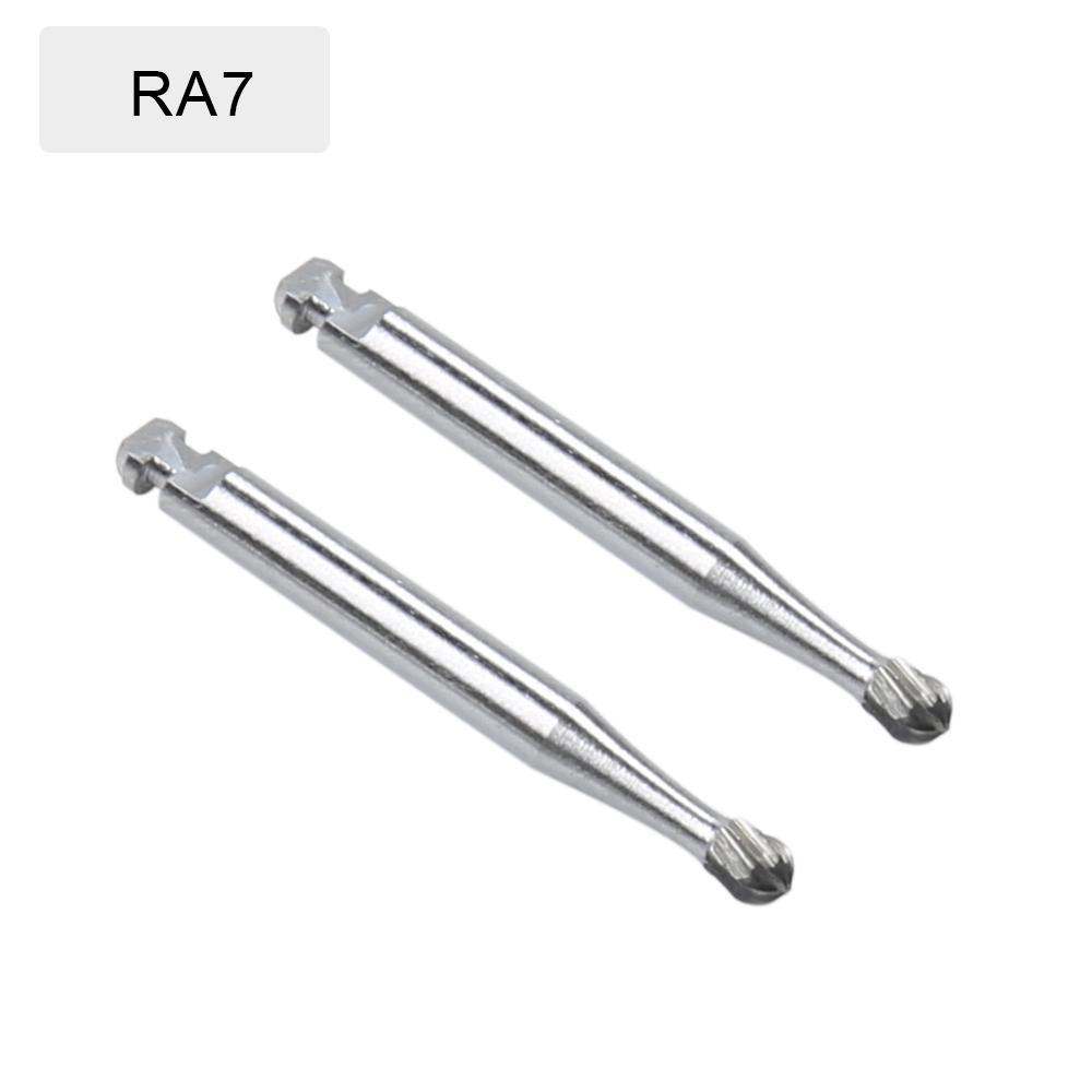 5pcs/box New Dental Tungsten Carbide Burs Slow Speed Round RA Series For Dentistry Lab Clinic 2.35mm Polishing Bur Tool