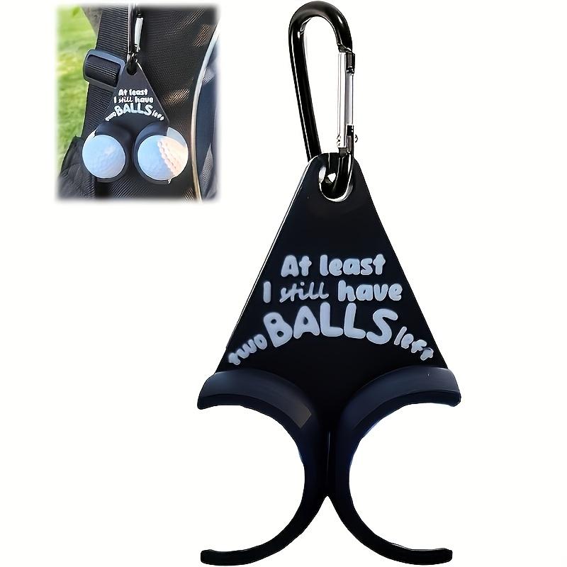 

1pc Golf Ball Holder - Funny Golf Gifts, Funny Golf Tees with Carabiner, Golf Ball Storage Rack, Golf Accessories, Great Gift for Golf Lovers Style C