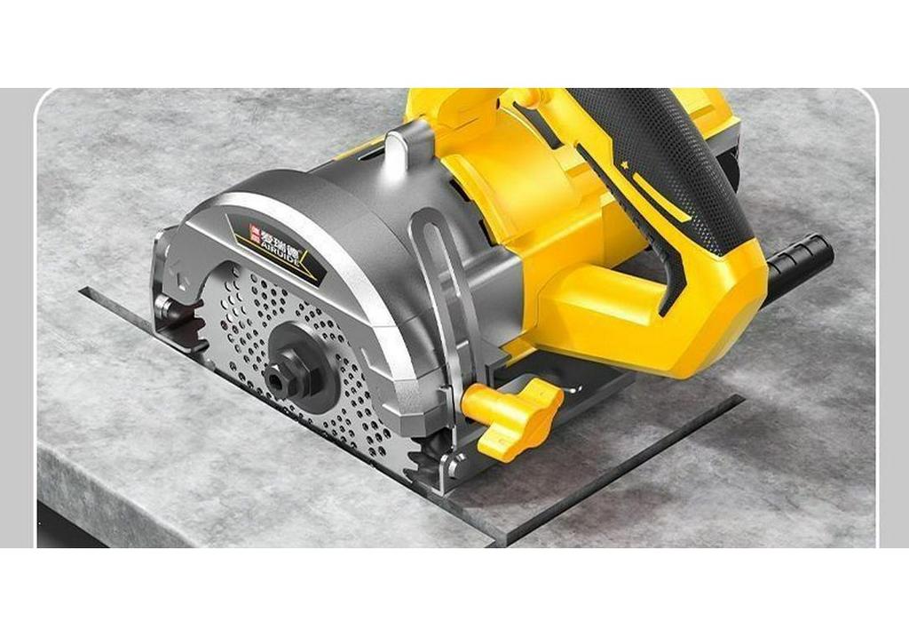 High-Power Multifunctional Handheld Electric Saw for Tile, Stone, Metal, and Marble Cutting