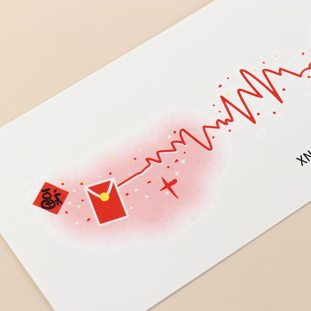 Waterproof Eye Makeup Decal New Years Beauty Beauty Sticker Face Stickers  Chinese Spring Festival