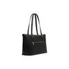 New COACH Gallery Cross Grain Leather One Shoulder Handbag Large Women's Black CH285-IMBLK
