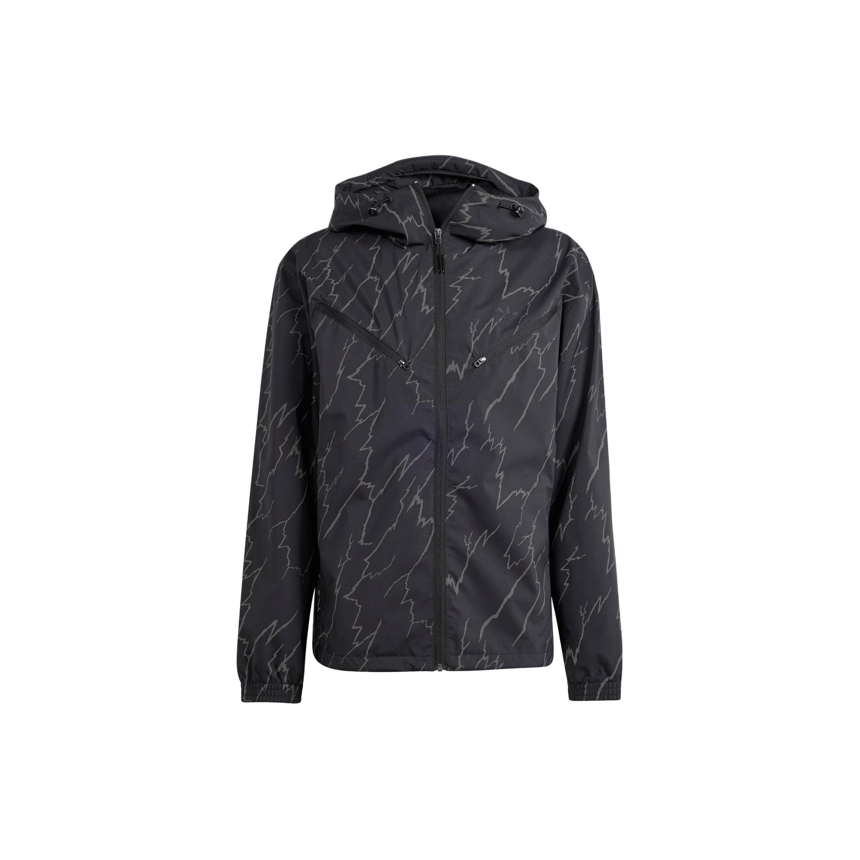 Мужские ветровки и пальто Adidas Originals Montreal Print Черный IM9878 S