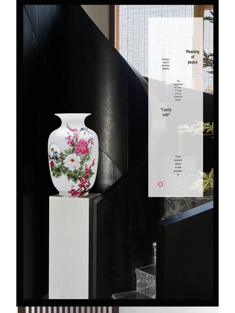 Jingdezhen Ceramic Vases - Chinese Home Decor for TV Cabinets & Shelves