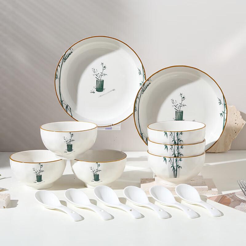 

SAMLNG·DY Китайський керамічний набір посуду для вечері