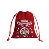 2PC Velvet Bags Small Candy Gift Bag Drawstring Pouch Christmas Party Favor Boutique Jewelry Packaging Bags 2025 New Year