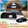 For Hyundai Sonata YF 6th Gen I45 2010~2014 Car Hood Engine Ulation Pad Cotton Soundproof Cover Heat Mat Accessorie 2011 2012