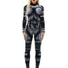 Halloween Costume Party Dress Up Gothic Male Female Skull Skeleton Horror Ghoul D Digital