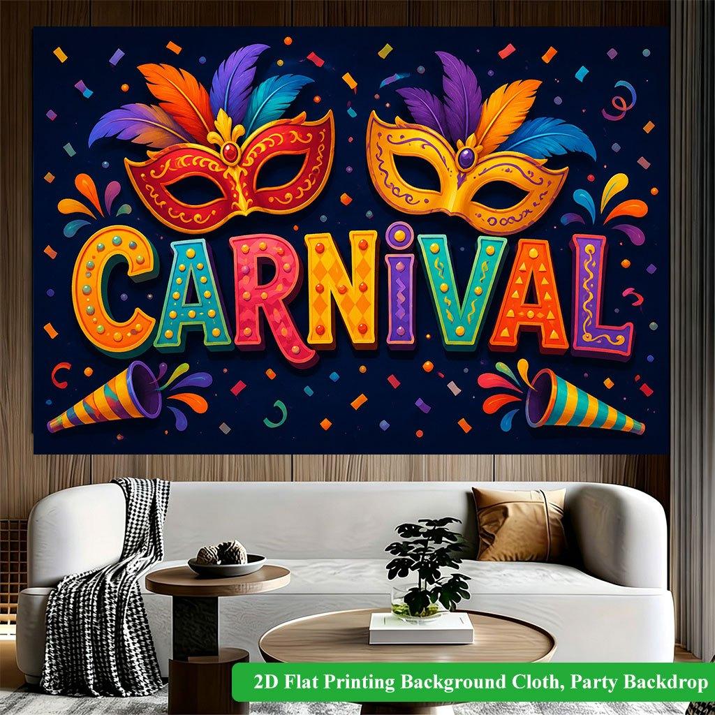 2D Flat Backdrop1pc Elements Backdrop Banner Polyester Wall Decor For Living Room Bedroom Office Outdoor Decor Party Holiday Gift