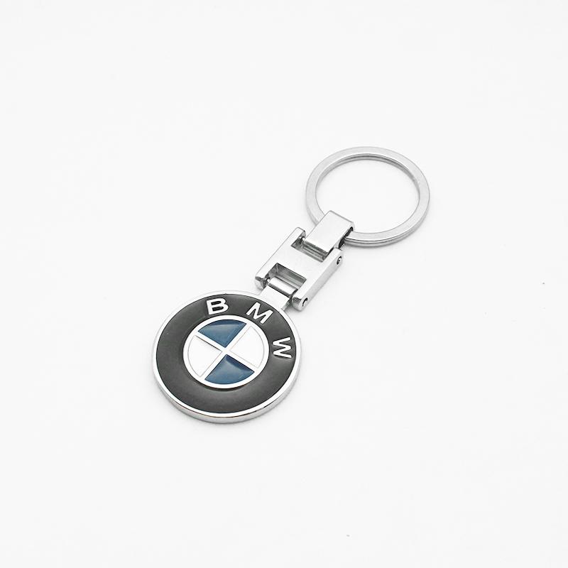 3D Metal Leather Emblem Car Keychain Key Chain Key Rings Bag For BMW X1 X3 X5 X6 X7 F20 F22 F23 F85 F86 E90 E91 F32 F33 F34 F36