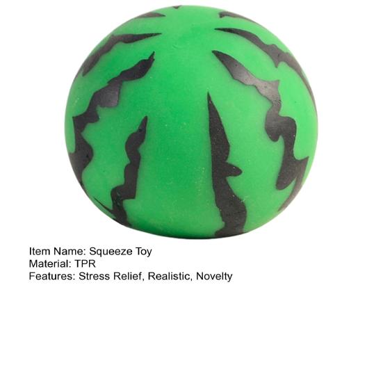 Slow-Rising Squeeze Toy Realistic Fruit-Shaped TPR Fidget for Stress Relief Cute