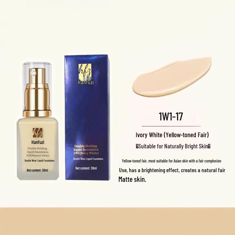 

DW Double Wear Стійка тональна основа та консилер для контролю жирності, нежирна, з натуральним фінішем.