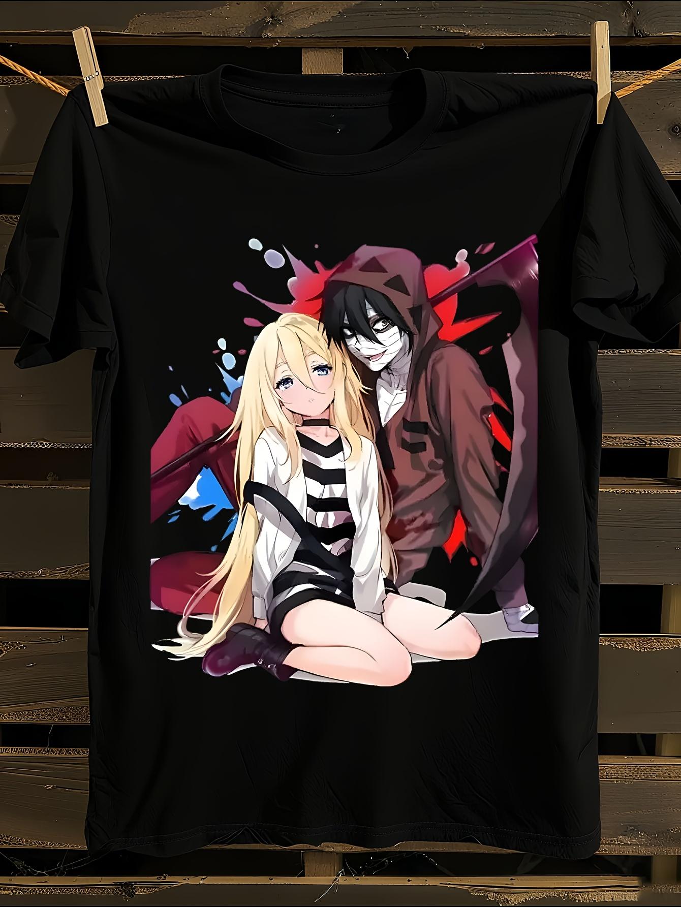 Angels of Death Anime Tshirt Anime Graphic Tshirt S