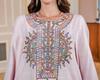 Embroidered Muslim Abaya - Middle Eastern Long Dress