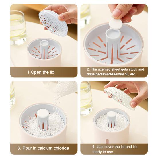 Moisture Absorber Box Humidity Absorption Dehumidification Box Home Dormitory Wardrobe Closet Bathroom Kitchen Basement Desiccant Box