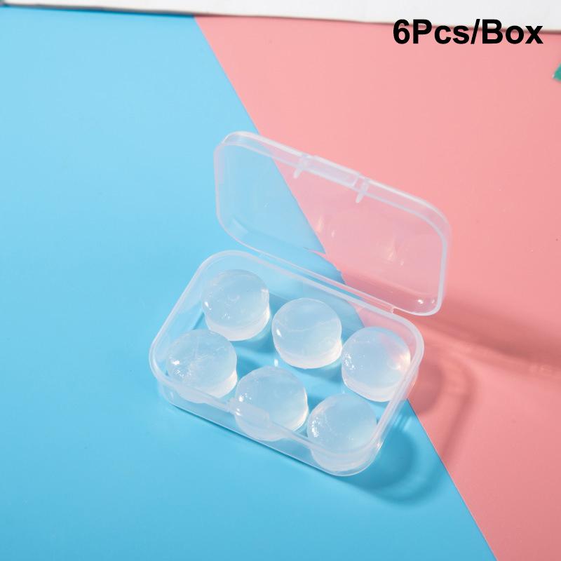 Силіконові беруші для сну Зменшення шуму Проти хропіння Звукоізоляція Беруші для плавання Водонепроникні Тихий сон