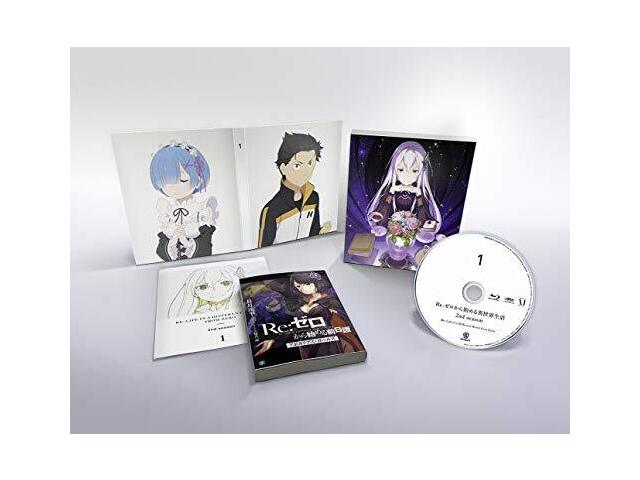 

ре:Жизнь с нуля в другом мире, 2-й сезон, том 1, анимация на Blu-ray, НОВИНКА