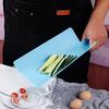 Portable Double-Sided Plastic Cutting Board - Multi-purpose Foldable Chopping and Draining Board for Kitchen or Restaurant.