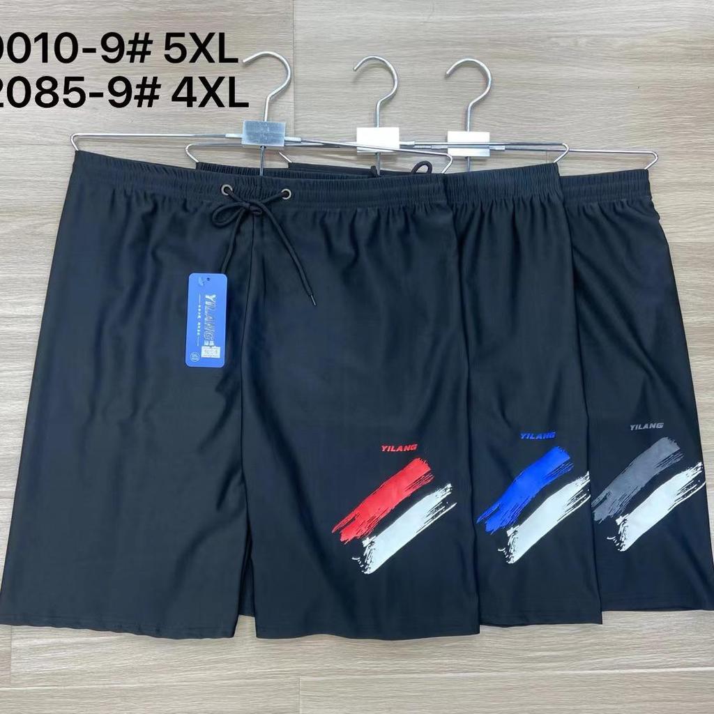 Men's Breathable Solid Color Swim Trunks - Comfortable Beach and Training Wear for Teens and Adults