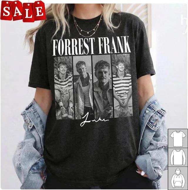 Rare Forrest Frank Christian Music Singer Gift For Fans S-5XL Shirt JM546 4XL
