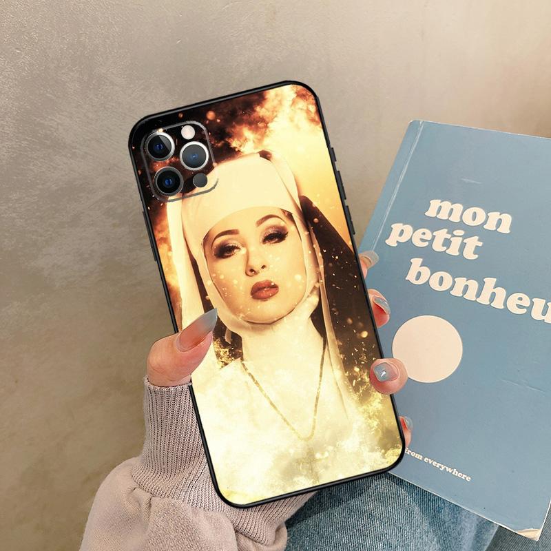 

Nun Girl Sexy Style Case For iPhone 17 Air 15 14 13 12 11 16 Pro Max 13 mini XR 15 16 Plus 16e Back Cover Shell iPhone 14 Pro