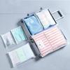 EVA Storage Bag Frosted White Storage Bag Transparent 10PCS