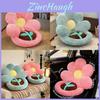 Petal Cushion Car Seat Pillow Plush Sunflower Decor For Travel Comfort