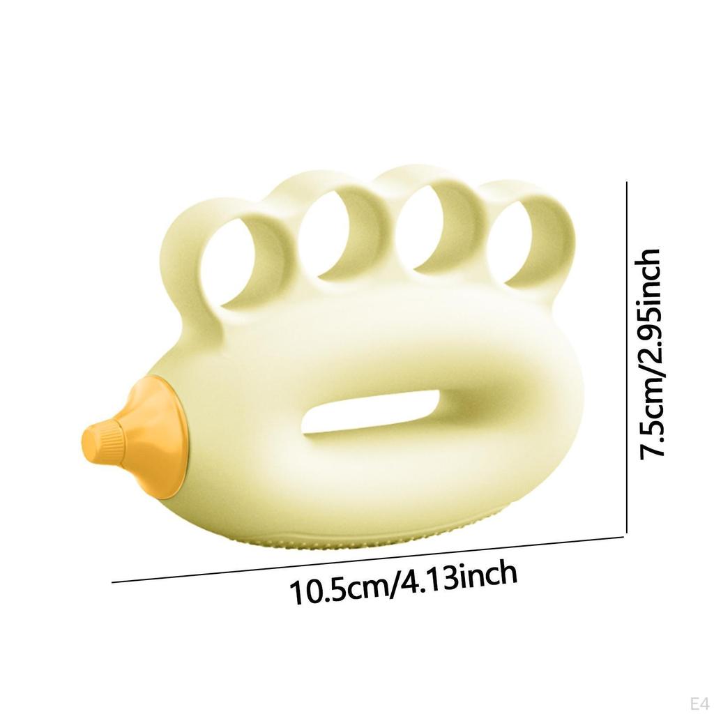 Children's Grip Strength Trainer, Silicone Finger Exerciser with Variable Resistance