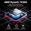 2026 New Firebat AS1 AMD R5 7430U Laptop 6 Cores 15.6 inch 16GB DDR4 RAM 512GB SSD UP to 4.3 Ghz Notebook