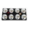 Petanque Set Master 8 Chrome Fipjp Balls + Aluminum Cover